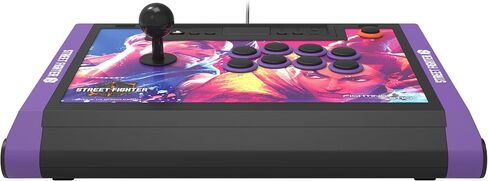 HORI PlayStation 5 Fighting Stick Alpha (Street Fighter 6 Edition) - Tournament Grade Fightstick for PS5, PS4, PC - Officially Licensed by Sony in Saudi Arabia