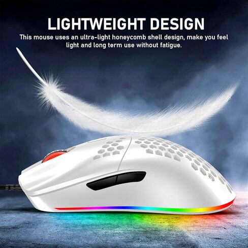 ماوس لوحة مفاتيح ميكانيكية سلكية بنسبة 60% للألعاب، Chroma RGB 12 LED بإضاءة خلفية من النوع C لاسلكية 61 مفتاحًا لوحة مفاتيح ألعاب مدمجة بلوتوث 5.0 مفتاح أحمر، ماوس ألعاب RGB 12000 نقطة في البوصة لألعاب الكمبيوتر المحمول (أبيض) in Kuwait