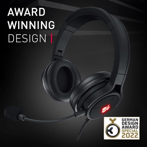 CHERRY HC 2.2 Headset (kabelgebunden, ohrumschließend) سماعة الرأس أسود in Saudi Arabia