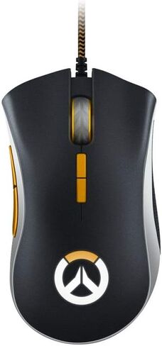 Razer Overwatch Deathadder Elite: مستشعر بصري True 16,000 5G - مفاتيح ماوس ميكانيكية من Razer (تصل إلى 50 مليون نقرة) - عامل شكل مريح - ماوس ألعاب للرياضات الإلكترونية in Kuwait
