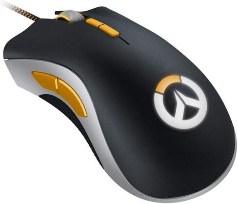 Razer Overwatch Deathadder Elite: مستشعر بصري True 16,000 5G - مفاتيح ماوس ميكانيكية من Razer (تصل إلى 50 مليون نقرة) - عامل شكل مريح - ماوس ألعاب للرياضات الإلكترونية in Kuwait