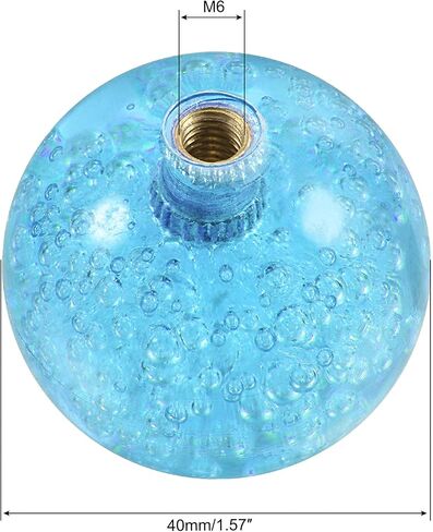 MECCANIXITY Joystick Handle Top Ball Head M6 Blue Easy to Install for Arcade Game Part 2 Pack in Saudi Arabia