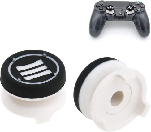 2pcs Division Thumb Grips Analog Sticks Extender Compatible with PS4 360 Controller Red in Kuwait