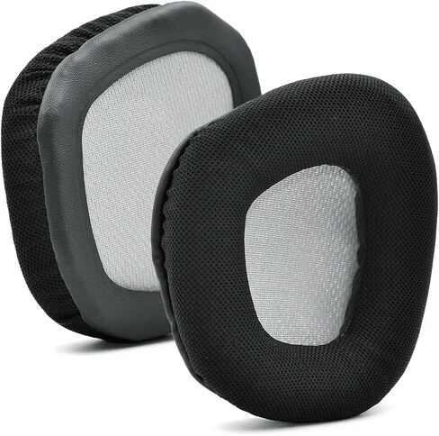 Replacement Ear Pads Foam Ear Cushion Pillow Parts Cover Compatible with Corsair Void RGB Elite USB Premium Gaming Headset (Black Ear Pads) in Saudi Arabia