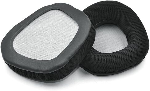 Replacement Ear Pads Foam Ear Cushion Pillow Parts Cover Compatible with Corsair Void RGB Elite USB Premium Gaming Headset (Black Ear Pads) in Saudi Arabia