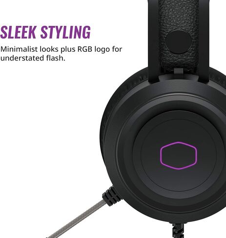 Cooler Master CH-321 Gaming Headset, USB Connection, Microphone Included, PC/PS4/PS4 PRO/Xbox SP901 in Saudi Arabia
