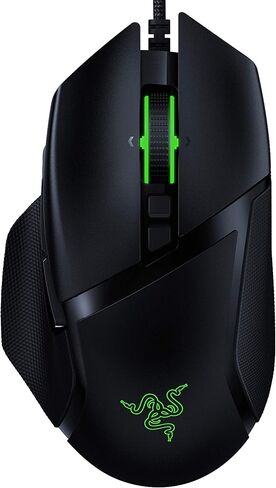 ماوس الألعاب السلكي Razer Basilisk v2: مستشعر بصري 20K DPI، أسرع مفتاح ماوس للألعاب، إضاءة Chroma RGB، 11 زرًا قابلاً للبرمجة، أسود كلاسيكي in Saudi Arabia