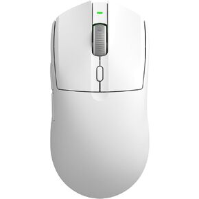 MANBASNAKE AJ139 PRO White Wireless Gaming Mouse,Ultra-Lightweight 59G,PAW3395 26K Sensor,26,000 DPI,6 Programmable Buttons,Long Battery Life,Compatible with PC/Mac,Esports & FPS Gaming in Kuwait