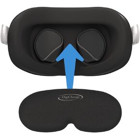 Digicharge VR Lens Cover Protector, Compatible with Meta Quest 2, Quest Pro, Oculus Quest, Rift S, Valve Index, Pico 4 and HP Reverb G2 (Classic), Premium Foam, Dust and Scratch Shield VR Lens Cap in Saudi Arabia