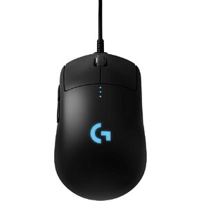 Logitech G PRO Wired Gaming Mouse, Hero 16K Sensor, 16000 DPI, RGB, Ultra Lightweight, 6 Programmable Buttons, On-Board Memory, Built for Esport, Compatible with PC/Mac - Black in Kuwait