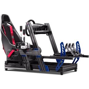 Next Level Racing F-GT Elite Formula and GT Aluminum Profile Simulator Cockpit iRacing Edition (NLR-E012) - PC in Saudi Arabia