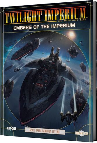 Genesys Roleplaying Game Embers of The Imperium SOURCEBOOK | Strategy Game | Narrative Adventure Game for Adults | Ages 14+ | 2-8 Players | Avg. Playtime 1+ Hours | Made by EDGE Studio in Saudi Arabia