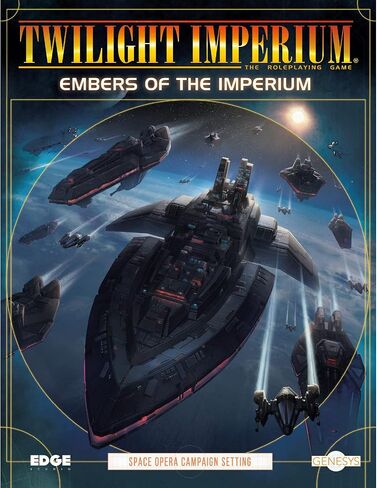 Genesys Roleplaying Game Embers of The Imperium SOURCEBOOK | Strategy Game | Narrative Adventure Game for Adults | Ages 14+ | 2-8 Players | Avg. Playtime 1+ Hours | Made by EDGE Studio in Saudi Arabia