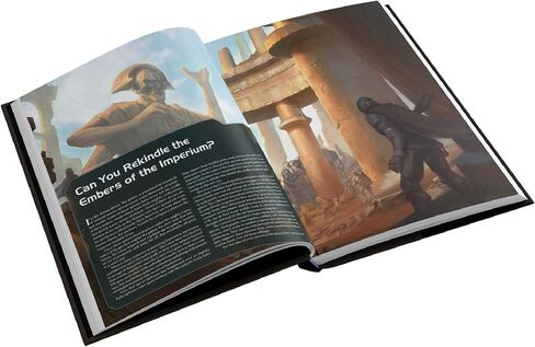 Genesys Roleplaying Game Embers of The Imperium SOURCEBOOK | Strategy Game | Narrative Adventure Game for Adults | Ages 14+ | 2-8 Players | Avg. Playtime 1+ Hours | Made by EDGE Studio in Saudi Arabia