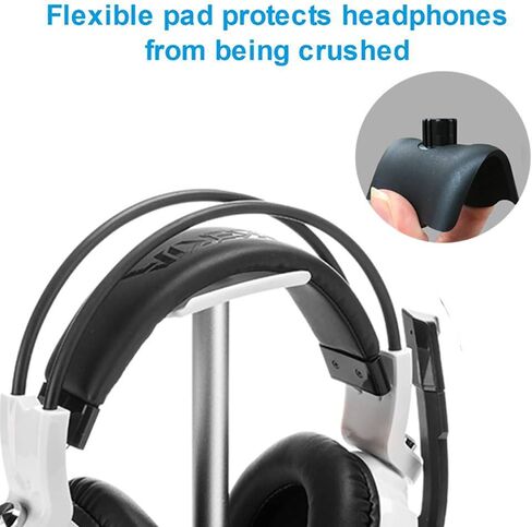 Headphone Stand, Universal Game Headset Metal Holder Earphone Stand in Saudi Arabia