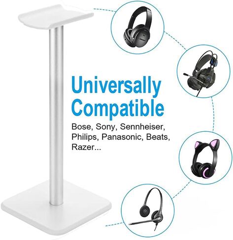 Headphone Stand, Universal Game Headset Metal Holder Earphone Stand in Saudi Arabia