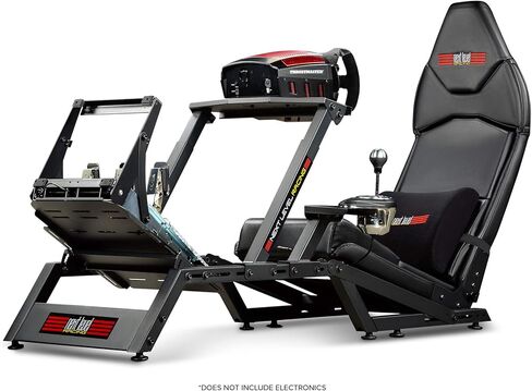 Next Level Racing F-GT Racing Simulator Cockpit. Formula and GT racing simulator cockpit compatible with Thrustmaster, Fanatec, Moza Racing on PC, Xbox and PS in Saudi Arabia