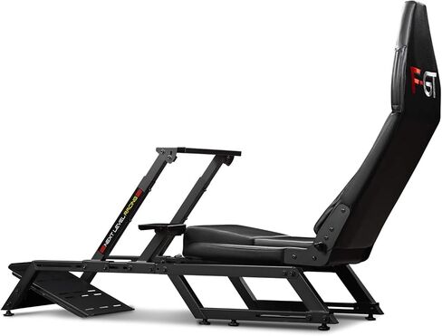 Next Level Racing F-GT Racing Simulator Cockpit. Formula and GT racing simulator cockpit compatible with Thrustmaster, Fanatec, Moza Racing on PC, Xbox and PS in Saudi Arabia