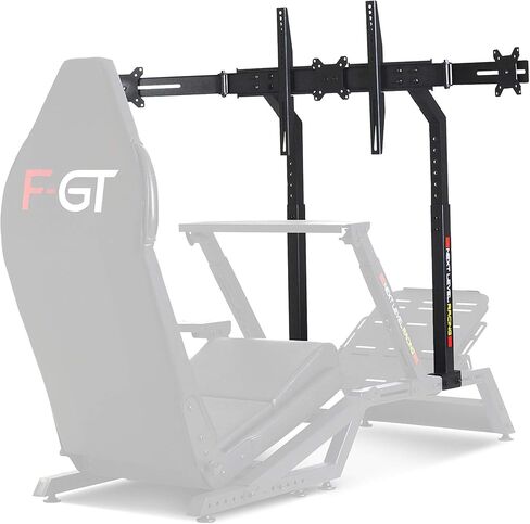 Next Level Racing F-GT Racing Simulator Cockpit. Formula and GT racing simulator cockpit compatible with Thrustmaster, Fanatec, Moza Racing on PC, Xbox and PS in Saudi Arabia