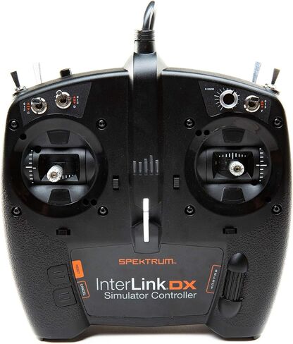 Spektrum Interlink DX Simulator Controller with USB Plug, SPMRFTX1, black in Saudi Arabia