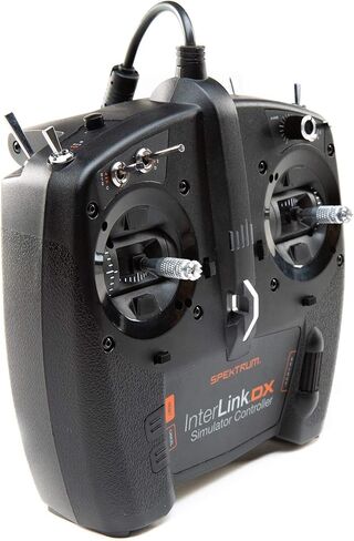 Spektrum Interlink DX Simulator Controller with USB Plug, SPMRFTX1, black in Saudi Arabia