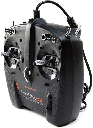 Spektrum Interlink DX Simulator Controller with USB Plug, SPMRFTX1, black in Saudi Arabia