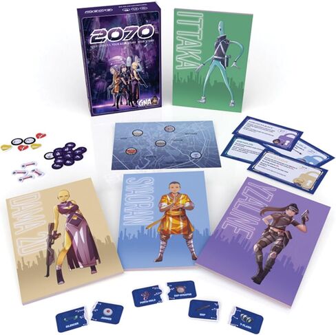 2070 - لعبة لوحية من Van Ryder Games، 1-4 لاعبين - 45-50 دقيقة من اللعب - للمراهقين والبالغين من عمر 14 عامًا فما فوق - النسخة الإنجليزية in Saudi Arabia