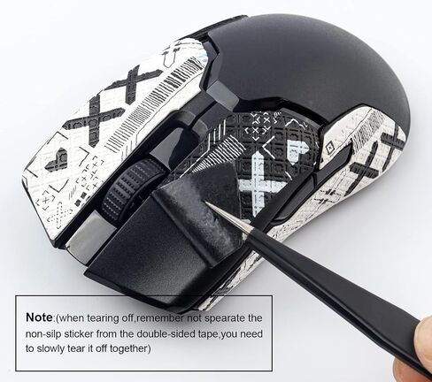 ملصق JOMKIZ Mouse المضاد للانزلاق مناسب لـ Razer Viper/Viper Ultimate، ذاتي اللصق، مقطوع مسبقًا، مقاوم للعرق، مجموعة ترقية الفئران الاحترافية، للاعبين والرياضيين الأكثر تطلبًا in Kuwait