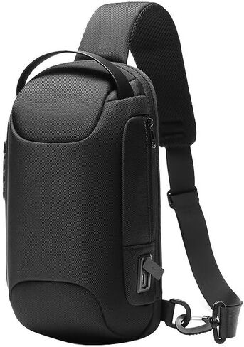 Case Bag Compatible for ROG Ally, Travel Carry Storage Bag for Gaming Console Accessories Anti-Theft Portable Shell Box Protective Hard Cover Backpack Sleeve (Black) in Saudi Arabia