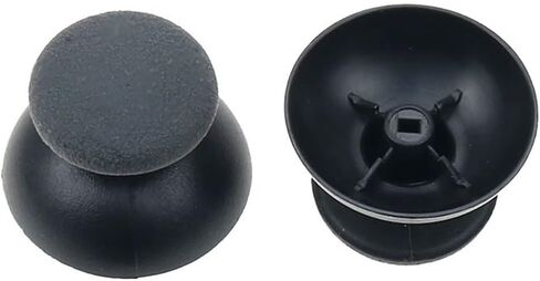 10 قطعة ثقب صغير أسود Thumbsticks غطاء عصا التحكم ل PS2 تحكم التناظرية عصا التحكم غطاء لعصا معدنية (ثقب صغير) in Kuwait