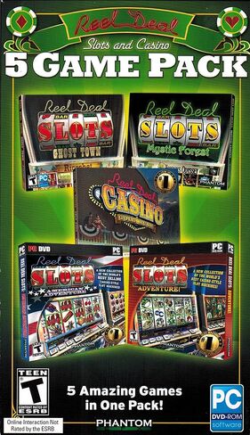 Reel Deal Slots and Casino 5 Game Pack in Saudi Arabia