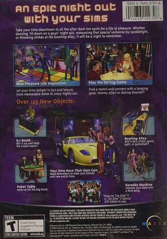 The Sims 2: Nightlife Expansion Pack - PC in Saudi Arabia