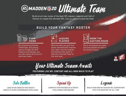 Madden NFL 20: MUT 1050 Madden Points Pack - [رمز لعبة الكمبيوتر عبر الإنترنت] in Saudi Arabia