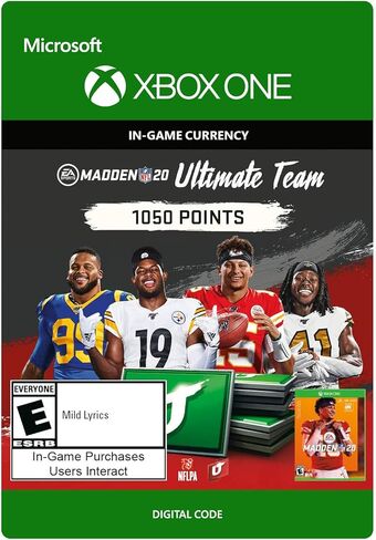 Madden NFL 20: MUT 1050 Madden Points Pack - [رمز لعبة الكمبيوتر عبر الإنترنت] in Saudi Arabia