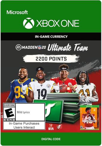 Madden NFL 20: MUT 1050 Madden Points Pack - [رمز لعبة الكمبيوتر عبر الإنترنت] in Saudi Arabia