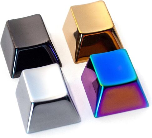 Capsmiths Premium الصلب الصلب المطلي بالمعدن Artisan Keycap Cherry MX لوحات مفاتيح الألعاب الميكانيكية (أرجواني) in Kuwait