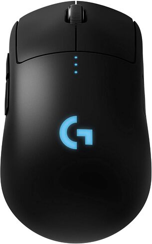 Logitech G PRO Wired Gaming Mouse, Hero 16K Sensor, 16000 DPI, RGB, Ultra Lightweight, 6 Programmable Buttons, On-Board Memory, Built for Esport, Compatible with PC/Mac - Black in Kuwait