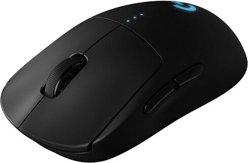 Logitech G PRO Wired Gaming Mouse, Hero 16K Sensor, 16000 DPI, RGB, Ultra Lightweight, 6 Programmable Buttons, On-Board Memory, Built for Esport, Compatible with PC/Mac - Black in Kuwait
