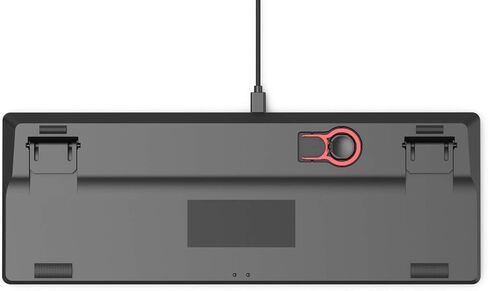 مجموعة لوحة مفاتيح وماوس للألعاب - لوحة مفاتيح ميكانيكية GMMK بإضاءة خلفية بنسبة 87% RGB TKL (أسود) + ماوس ألعاب لاسلكي RGB موديل O باللون الأسود غير اللامع in Kuwait