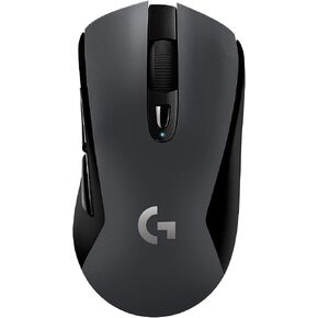 Logitech G603 Lightspeed Wireless Gaming Mouse, Hero Sensor, 12000 DPI, Lightweight, 6 Programmable Buttons, 500h Battery Life, On-Board Memory, PC/Mac - Black in Kuwait