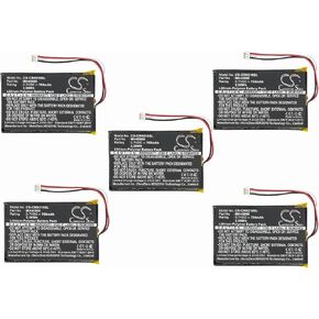 (5 Pack) XSP Battery for Corsair CA-9011127-NA CA-9011136-AP Gaming H2100 Dolby 7.1 Wireless Gaming Headset PN Corsair MH45908 in Kuwait