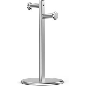 Headphone Stand/Headset Holder Headphone Stand Aluminum Double Headset Stand Head-mounted Gaming Headset Holder Desktop storage shelf for All Headphone Sizes PC Gaming Headset Stand ( Color : 1 ) in Kuwait
