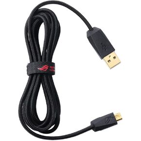 هيون كابل شحن مايكرو USB متوافق مع ماوس الالعاب البصري اسوس P501 روج جلاديوس II G2 سباثا in Saudi Arabia