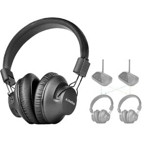 Avantree Shift-Extra - Add-On 2.4G RF Wireless Headphones Shift Multiple Device Listening System, Add up to 100 Headphones with Superb Sound, EQ Adjustments, and No Lip-Sync Delays in Kuwait