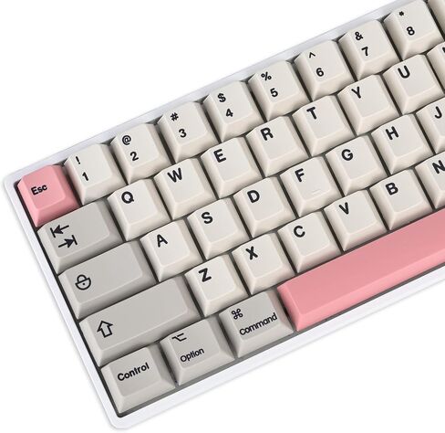 Cherry Profile PBT Keycaps 178 Key Set, Oil Proof Fade Resistant Keycaps Fit 60%/65%/75%/80%/TKL/100% Mechanical Keyboard (9009-Cherry) in Kuwait