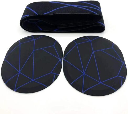 2 in 1 Magnet Cover with Headband for SteelSeries Arctis Pro High Fidelity Gaming Headset/SteelSeries Arctis Pro Wireless Gaming Headset (Blue line) in Saudi Arabia