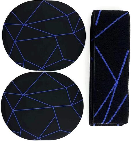 2 in 1 Magnet Cover with Headband for SteelSeries Arctis Pro High Fidelity Gaming Headset/SteelSeries Arctis Pro Wireless Gaming Headset (Blue line) in Saudi Arabia