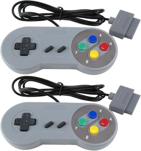 2 Pack USB Gamepad Gaming Joystick For SNES Game Controller Retro Gamepads For Mac PC Laptop Wondows NESPi RetroPie Game Control in Saudi Arabia