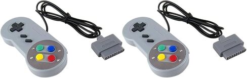 2 Pack USB Gamepad Gaming Joystick For SNES Game Controller Retro Gamepads For Mac PC Laptop Wondows NESPi RetroPie Game Control in Saudi Arabia
