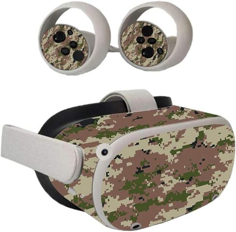 MIGHTY SKINS MightySkins Skin Compatible with Oculus Quest 2 - Urban Camo | Protective, Durable, and Unique Vinyl Decal wrap Cover | Easy to Apply, Remove, and Change Styles | Made in The USA in Saudi Arabia